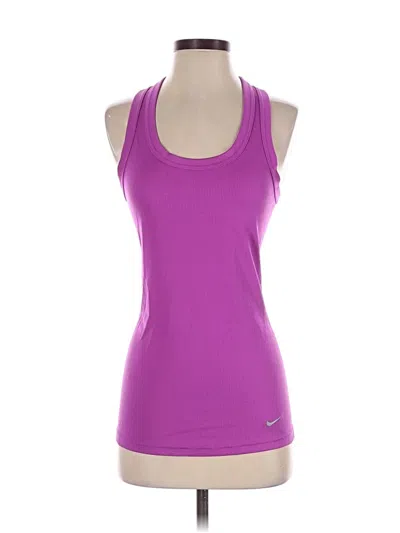 Pre-owned Nike Active Tank Top In Purple