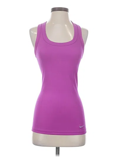 Pre-owned Nike Active Tank Top In Purple