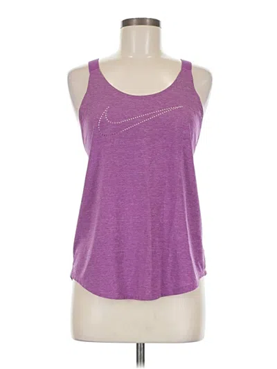 Pre-owned Nike Active Tank Top In Purple