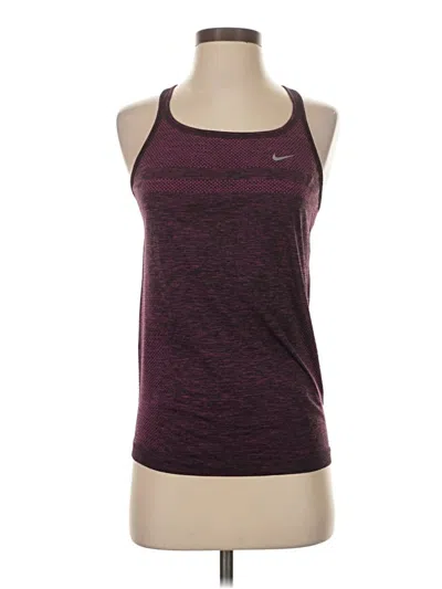 Pre-owned Nike Active Tank Top In Purple