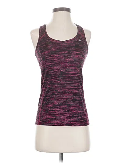 Pre-owned Nike Active Tank Top In Purple