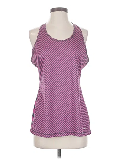Pre-owned Nike Active Tank Top In Purple