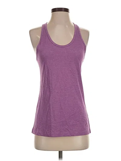Pre-owned Nike Active Tank Top In Purple
