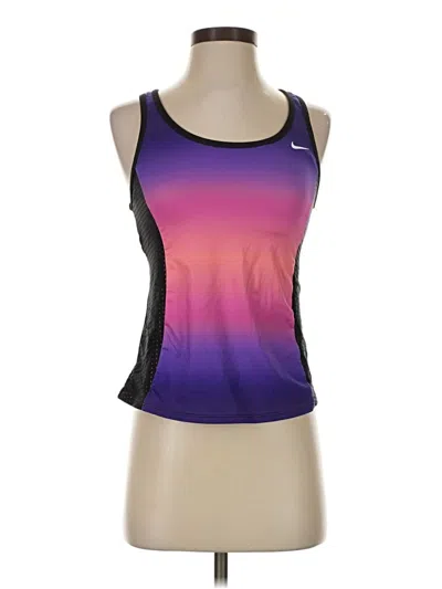 Pre-owned Nike Active Tank Top In Purple
