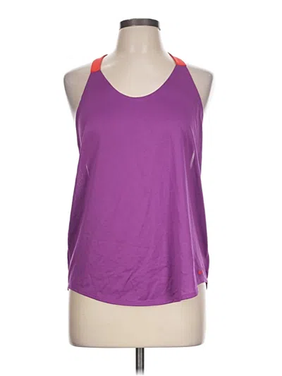 Pre-owned Nike Active Tank Top In Purple