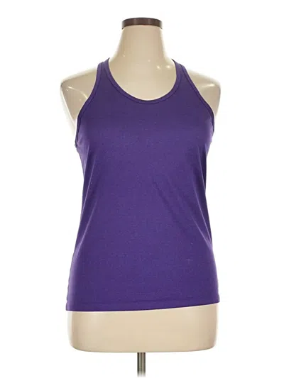 Pre-owned Nike Active Tank Top In Purple