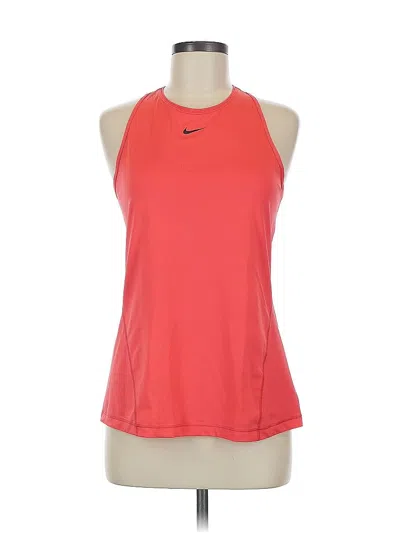 Pre-owned Nike Active Tank Top In Red