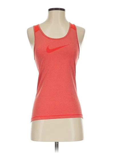 Pre-owned Nike Active Tank Top In Red