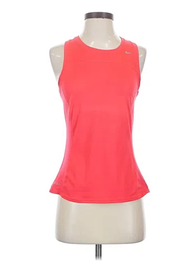 Pre-owned Nike Active Tank Top In Red