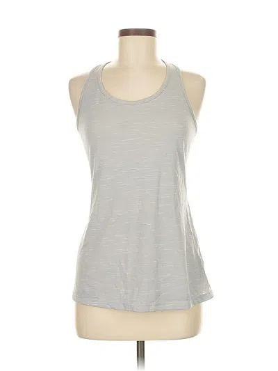 Pre-owned Nike Active Tank Top In Silver