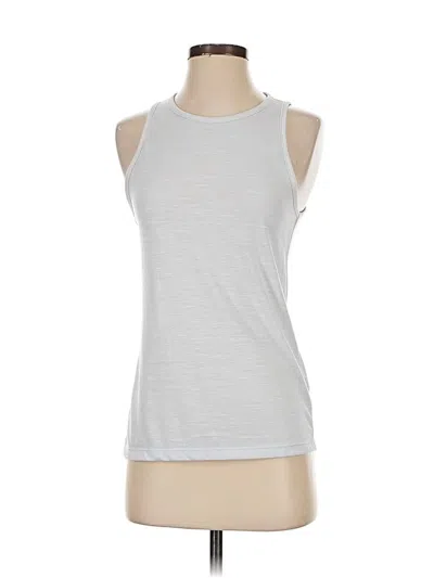Pre-owned Nike Active Tank Top In Silver