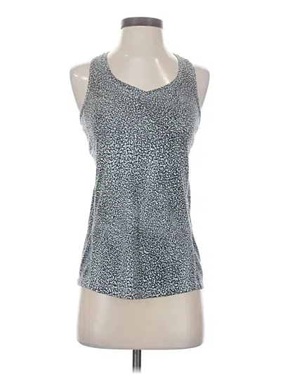 Pre-owned Nike Active Tank Top In Silver
