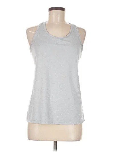 Pre-owned Nike Active Tank Top In Silver