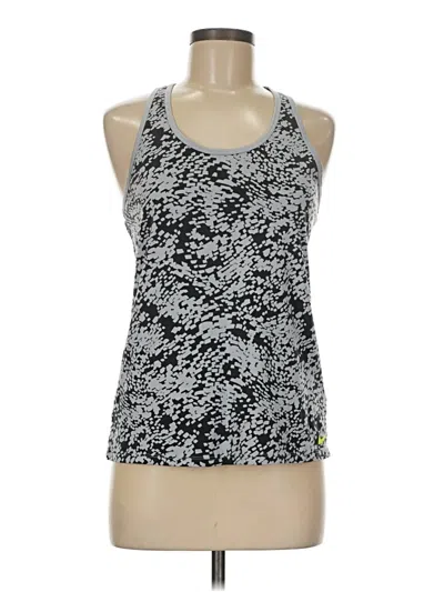 Pre-owned Nike Active Tank Top In Silver