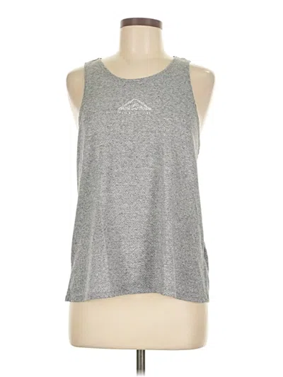 Pre-owned Nike Active Tank Top In Silver
