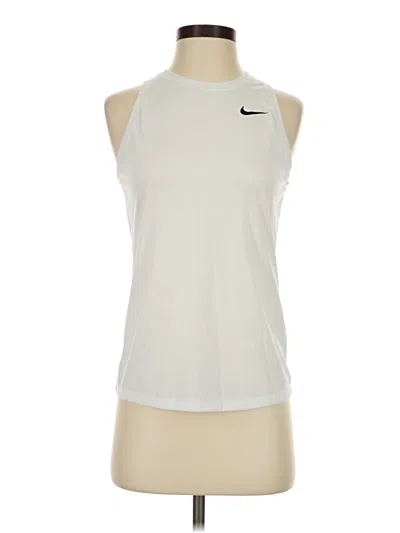 Pre-owned Nike Active Tank Top In Silver