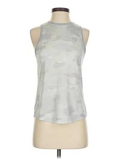 Pre-owned Nike Active Tank Top In Silver