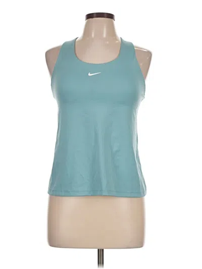 Pre-owned Nike Active Tank Top In Teal