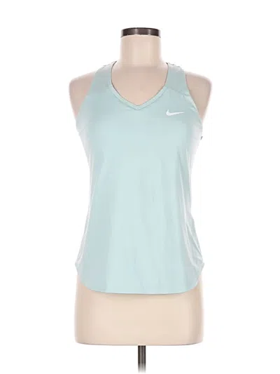 Pre-owned Nike Active Tank Top In Teal