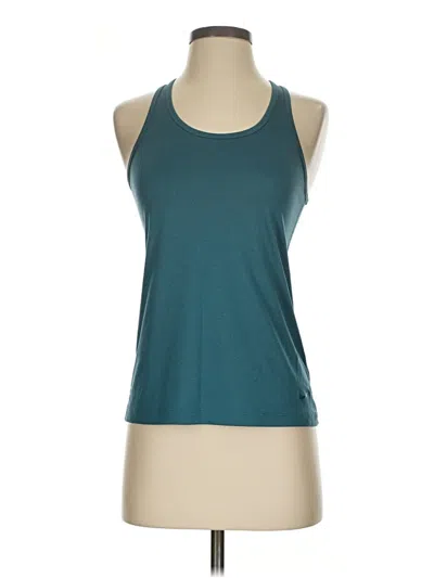 Pre-owned Nike Active Tank Top In Teal