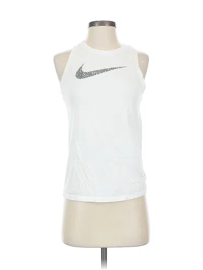 Pre-owned Nike Active Tank Top In White