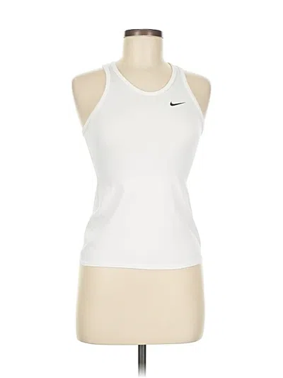 Pre-owned Nike Active Tank Top In White