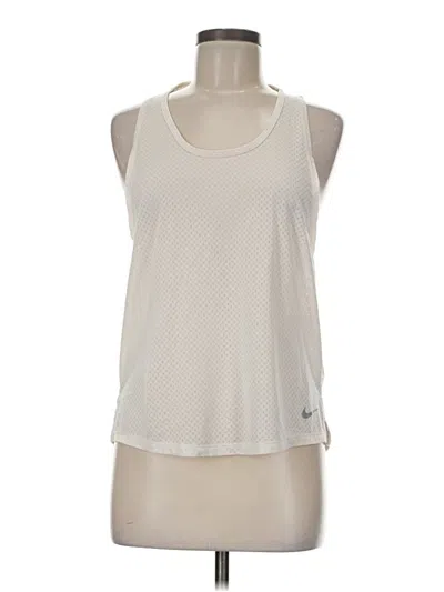 Pre-owned Nike Active Tank Top In White
