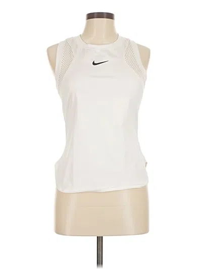 Pre-owned Nike Active Tank Top In White