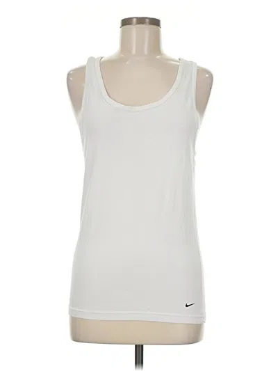 Pre-owned Nike Active Tank Top In White