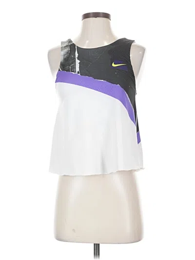 Pre-owned Nike Active Tank Top In White