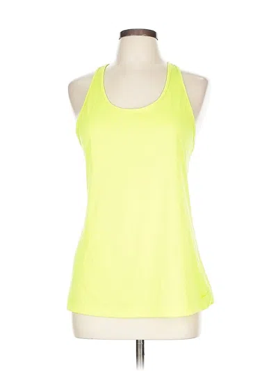 Pre-owned Nike Active Tank Top In Yellow
