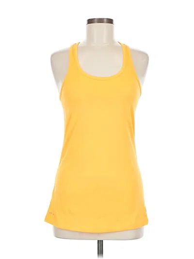 Pre-owned Nike Active Tank Top In Yellow