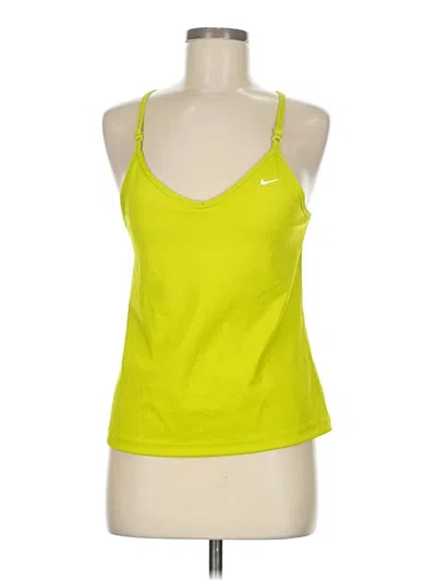 Pre-owned Nike Active Tank Top In Yellow
