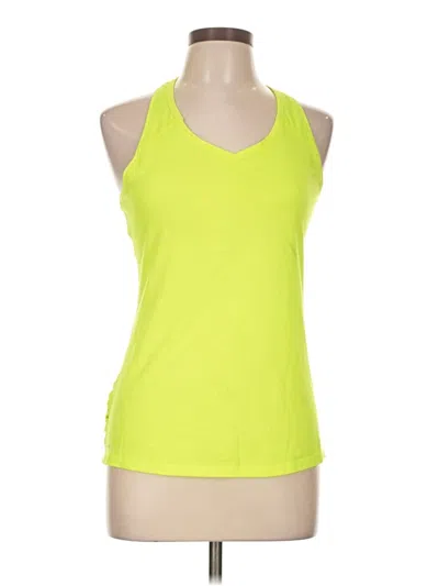 Pre-owned Nike Active Tank Top In Yellow