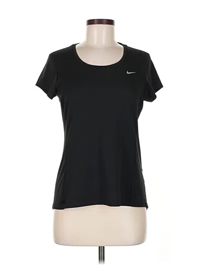 Pre-owned Nike Active T-shirt In Black