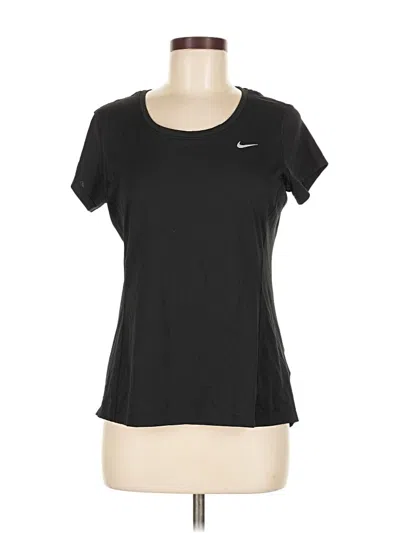 Pre-owned Nike Active T-shirt In Black