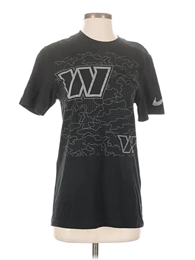 Pre-owned Nike Active T-shirt In Black