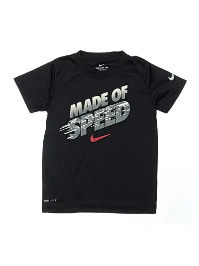 Pre-owned Nike Kids' Active T-shirt In Black