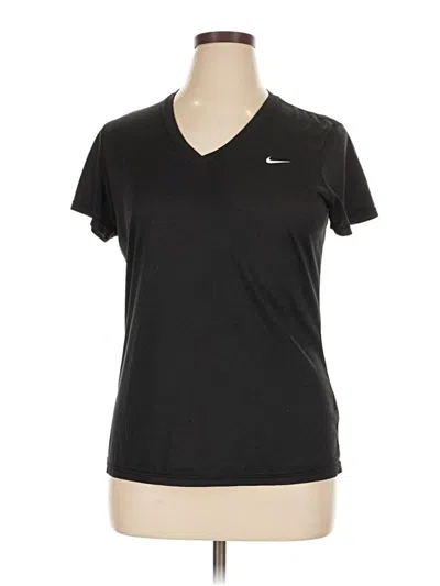 Pre-owned Nike Active T-shirt In Black