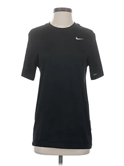 Pre-owned Nike Active T-shirt In Black