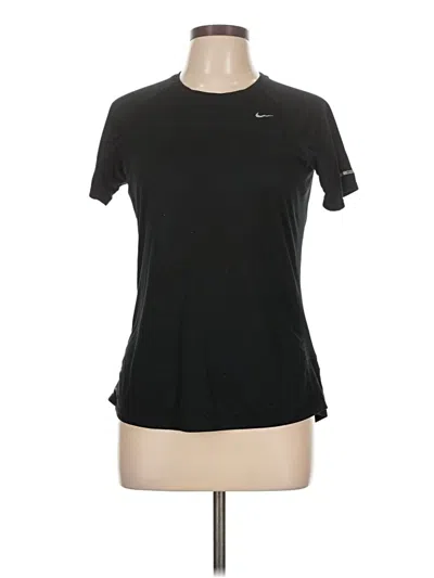 Pre-owned Nike Active T-shirt In Black