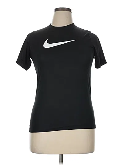 Pre-owned Nike Active T-shirt In Black