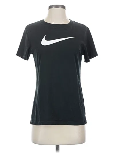 Pre-owned Nike Active T-shirt In Black