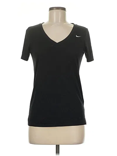 Pre-owned Nike Active T-shirt In Black