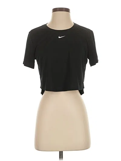 Pre-owned Nike Active T-shirt In Black
