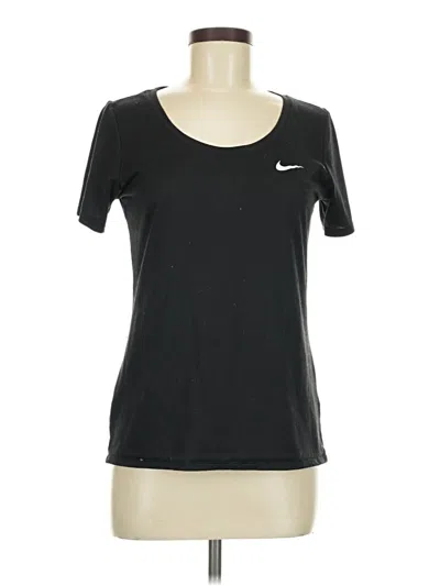 Pre-owned Nike Active T-shirt In Black