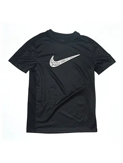 Pre-owned Nike Kids' Active T-shirt In Black