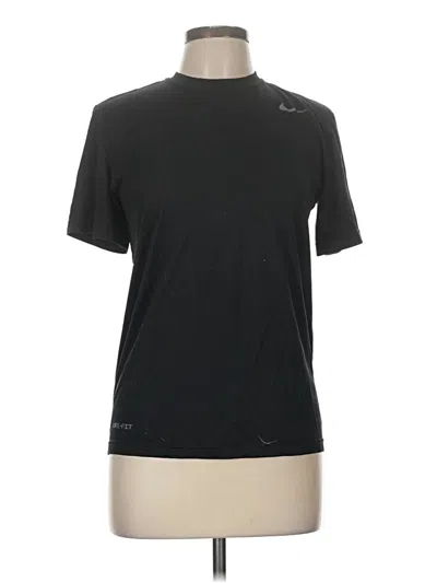 Pre-owned Nike Active T-shirt In Black