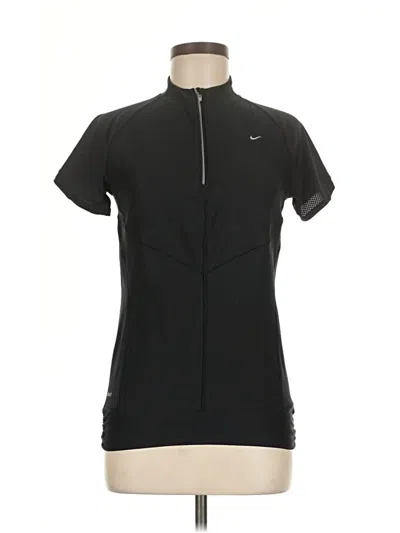 Pre-owned Nike Active T-shirt In Black