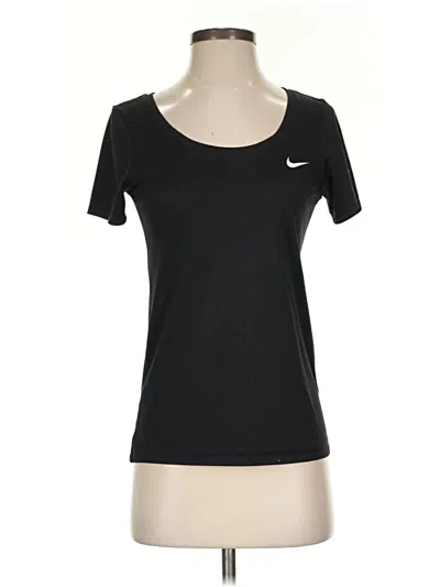 Pre-owned Nike Active T-shirt In Black